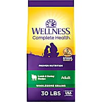 Wellness Complete Health Wholesome Grains, Natural, Lamb & Barley Recipe Dry Dog Food