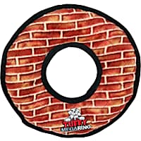 Tuffy's Mega Ring Red Brick Dog Toy