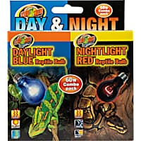 Zoo Med Day & Night Reptile Bulb Combo Pack