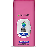 Earthbath Ultra Mild, Wild Cherry Puppy Wipes