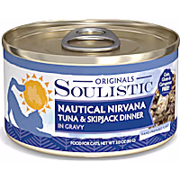 Soulistic Originals Nautical Nirvana Tuna & Skipjack Dinner in Gravy Wet Cat Food