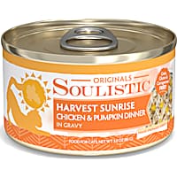 Soulistic Originals Harvest Sunrise Chicken & Pumpkin Dinner in Gravy Wet Cat Food