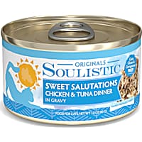 Soulistic Originals Sweet Salutations Chicken & Tuna Dinner in Gravy Wet Cat Food