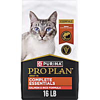 Purina Pro Plan High Protein with Probiotics Salmon & Rice Formula Dry Cat Food