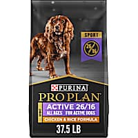 Purina Pro Plan Sport Active 26/16 Chicken & Rice Formula Dog Food