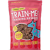 Crazy Dog Train-Me! Bacon Flavored Training Reward Dog Treats