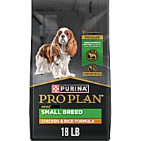Purina Pro Plan Small Breed Chicken and Rice Formula with Guaranteed Live Probiotics Dry Dog Food