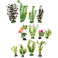 Imagitarium Variety Pack Plastic Aquarium Plants