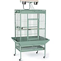 Prevue Pet Products Signature Select Series Wrought Iron Bird Cage in Sage