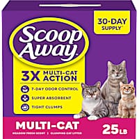 Scoop Away Meadow Fresh Scent Multi-Cat Clumping Cat Litter