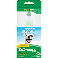 TropiClean Fresh Breath Oral Care Clean Teeth Gel for Dogs