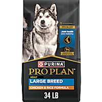 Purina Pro Plan Joint Health Shredded Blend Chicken & Rice Formula Large Breed Dry Dog Food