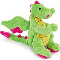 goDog Mini Plush Dragon Dog Toy