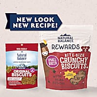 Natural Balance L.I.T. Limited Ingredient Treats Small Breed Sweet Potato & Bison Formula Dog Treats