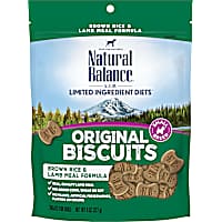 Natural Balance L.I.T. Limited Ingredient Treats Small Breed Brown Rice & Lamb Meal Formula Dog Treats