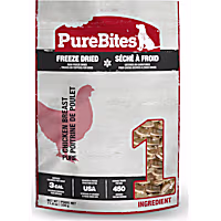 PureBites Freeze Dried Chicken Dog Treats
