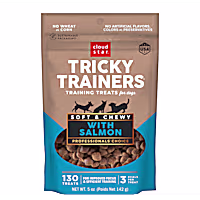 Cloud Star Tricky Trainers Salmon Chewy Dog Treats