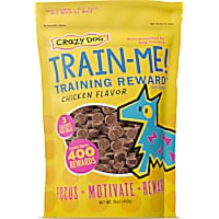 Crazy Dog Train-Me! Chicken Flavored Training Reward Dog Treats