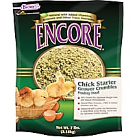 Brown's Encore Natural Chick Starter Grower Crumbles Poultry Feed
