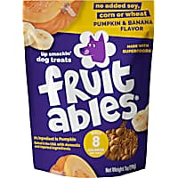 Fruitables Pumpkin & Banana Flavor Baked Deliciously Healthy Dog Treats