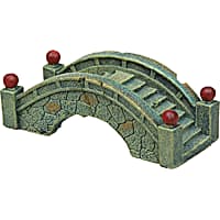 Blue Ribbon Blue Stone Bridge Aquarium Ornament