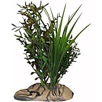 RockGarden Large Resin Base Aquarium Plants