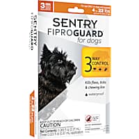 Sentry FIPROGUARD Dog & Puppies 4 to 22 lbs. Topical Flea & Tick Treatment