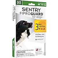 Sentry FIPROGUARD Dog & Puppies 23 to 44 lbs. Topical Flea & Tick Treatment
