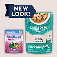 Natural Balance Platefulls Chicken & Salmon Formula in Gravy Adult Wet Cat Food