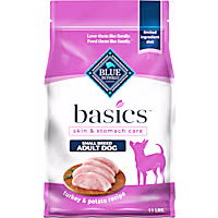 Blue Buffalo Basics Limited Ingredient Diet, Turkey, Small Breed Adult Dry Dog Food
