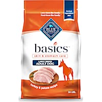 Blue Buffalo Blue Basics Skin & Stomach Care Natural Adult Turkey & Potato Large Breed Dry Dog Food