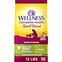 Wellness Complete Health Natural Small Breed Healthy Weight Recipe Dry Dog Food