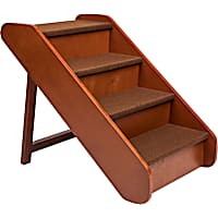 PetSafe CozyUp Folding Wood Pet Steps, Large