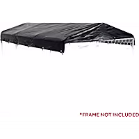 Lucky Dog Standard Kennel Cover & Roof Frame for Dog Kennels