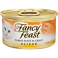 Fancy Feast Sliced Turkey Feast in Gravy Wet Cat Food