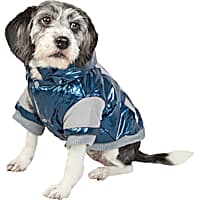 Pet Life Blue Sporty Vintage Aspen Pet Ski Jacket