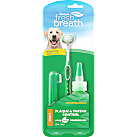 TropiClean Fresh Breath Oral Care Kit for Dogs