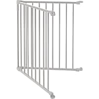 North States Taupe color 3-in-1 Metal 2-Panel Extension Superyard
