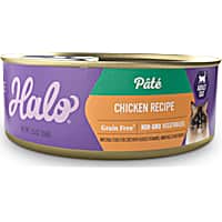 Halo Indoor Grain Free Chicken Recipe Pate Adult Wet Cat Food