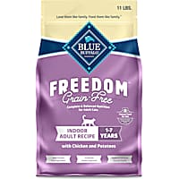 Blue Buffalo Freedom Natural Grain-Free, Chicken Recipe, Indoor Adult Dry Cat Food