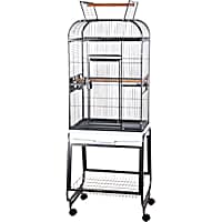 A&E Cage Company Flat-Top Playtop Bird Cage with Plastic Base