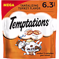 Temptations Classic Tantalizing Turkey Flavor Crunchy and Soft Cat Treats