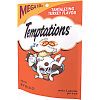 Temptations Classic Tantalizing Turkey Flavor Crunchy and Soft Cat Treats