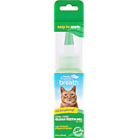 TropiClean Fresh Breath Oral Care Clean Teeth Gel for Cats