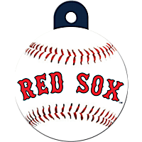 Quick-Tag Boston Red Sox MLB Personalized Engraved Pet ID Tag, Large