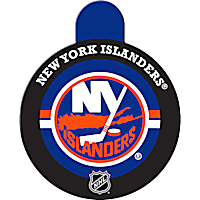Quick-Tag New York Islanders NHL Personalized Engraved Pet ID Tag, Large