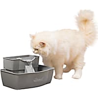 PetSafe Multi-Tier Pet Fountain Large Waterer Great for Cats and Dogs