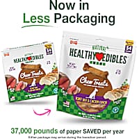 Nylabone Healthy Edibles 2 Flavor Variety Pack Petite Dog Bone Chews