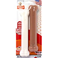 Nylabone Dura Chew Twin Pack Bacon & Chicken Flavored Dog Chews