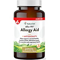 NaturVet Aller-911 Skin & Coat Tabs